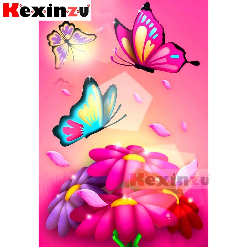 5d алмазная живопись полная вышивка квадратными/круглыми стразами красная