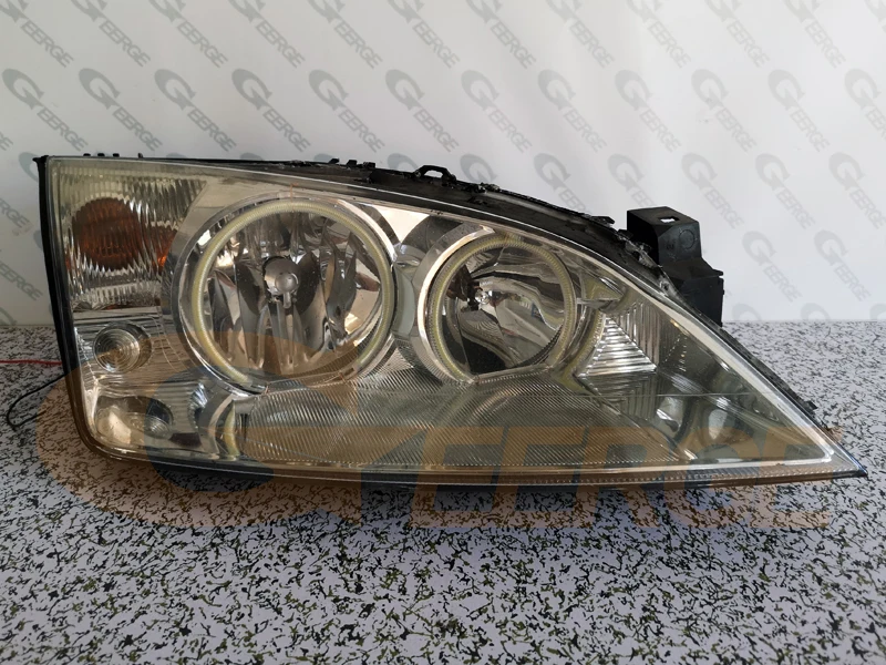 Для Ford Mondeo MK3 2000 2001 2002 2003 2004 2005 2006 2007 отличный ультра яркий COB led angel eyes halo rings Дневной