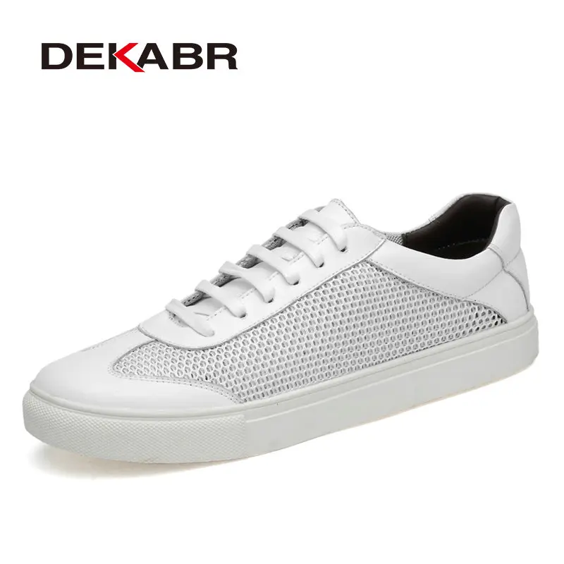 09 White DEAKRB/классическая мужская повседневная обувь; Мужская модная обувь на плоской подошве для вождения; итальянская стильная мягкая прогулочная обувь осенние кроссовки - Цвет: 09 White