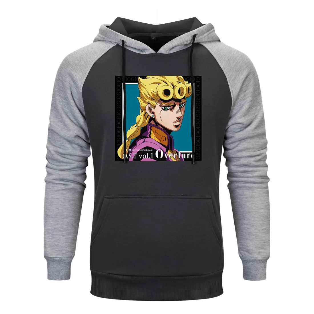 

2020 Hip Hop cool Sportswear Hoodies JOJO Bizarre Adventure Warm hooded Clothing New spring autumn Raglan Mens Hoody Sweatshirts