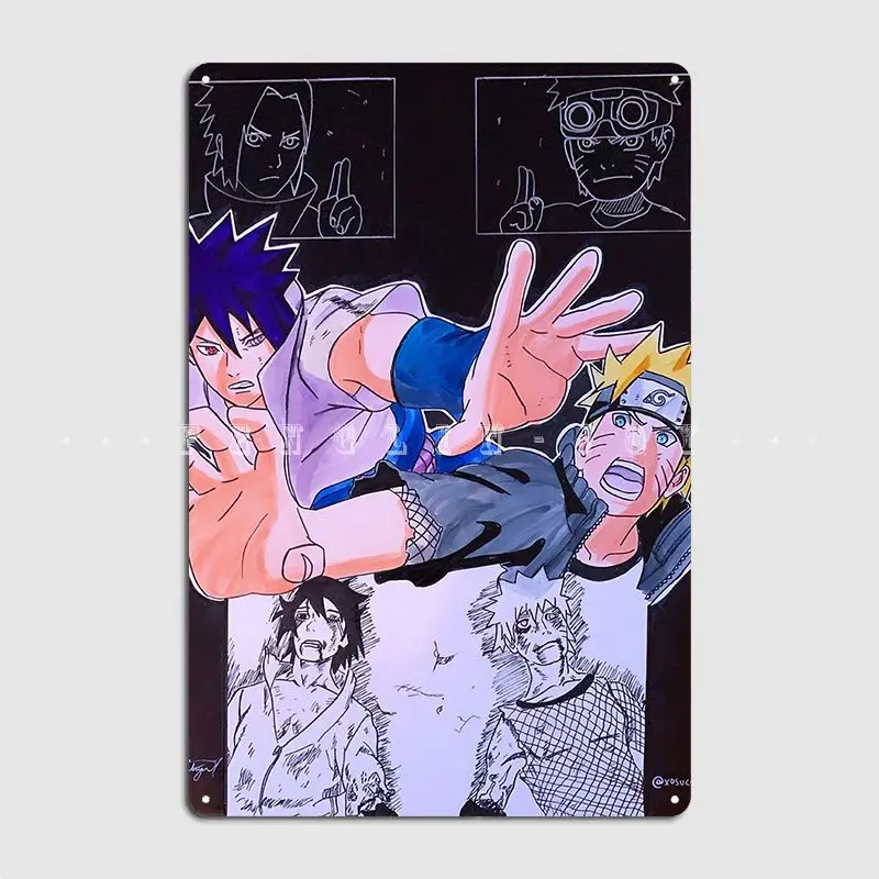 

Манга, рисунок, 10 дюймов, металлический знак, клубный домашний декор на заказ, жестяной знак, плакат