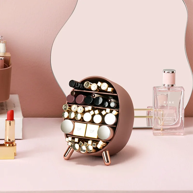 

Net Red Desktop Cosmetics Shelves, Boxes, Eyebrow Pencil, Lipstick, Lip, Glaze, Makeup, Light Extravagant Shelf.