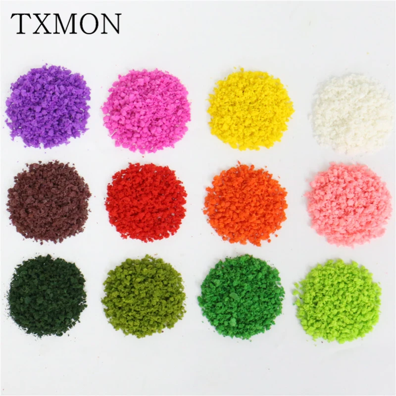 DIY песочный стол материал модели здания Губка дерево порошок Моделирование