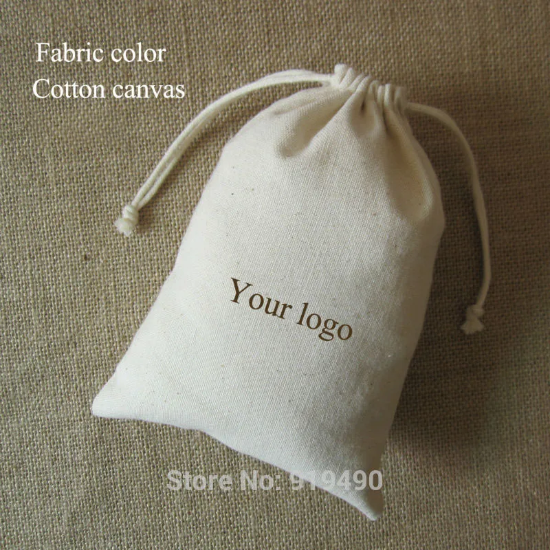 100 шт. хлопковые мешочки для ювелирных изделий подарков свадеб упаковки парика