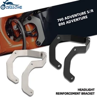 for 790adv 790 adventure s r 890 adv 890adv 2020 2021 motorcycle headlight reinforcement bracket neck brace headlight brace set