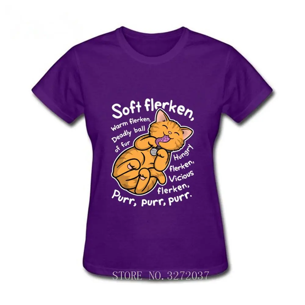 Женская хлопковая футболка с коротким рукавом круглым вырезом и принтом