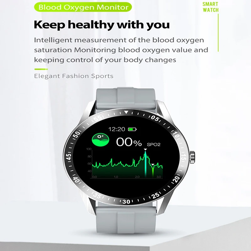 

2020 Newest Smartwatch S1 Health Fitness Tracker with Pedometer Messager Alarm Waterproof Full Touch Smart Watch