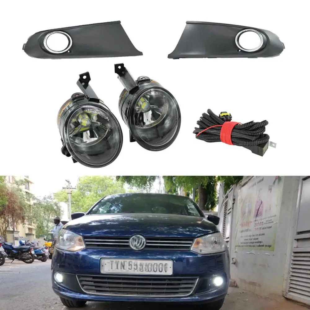 Светодиодный светильник для VW Polo Vento седан 2011 2012 2013 2014 2015 2016 спереди светодиодный