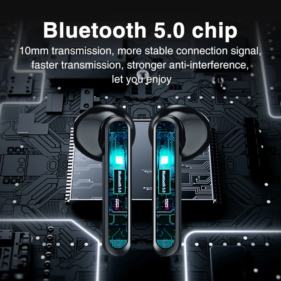 

Headphones TWS True Wireless Earphone tws earbuds Stereo Bluetooth Earphones Headphone With LED Display Case for mobile phone