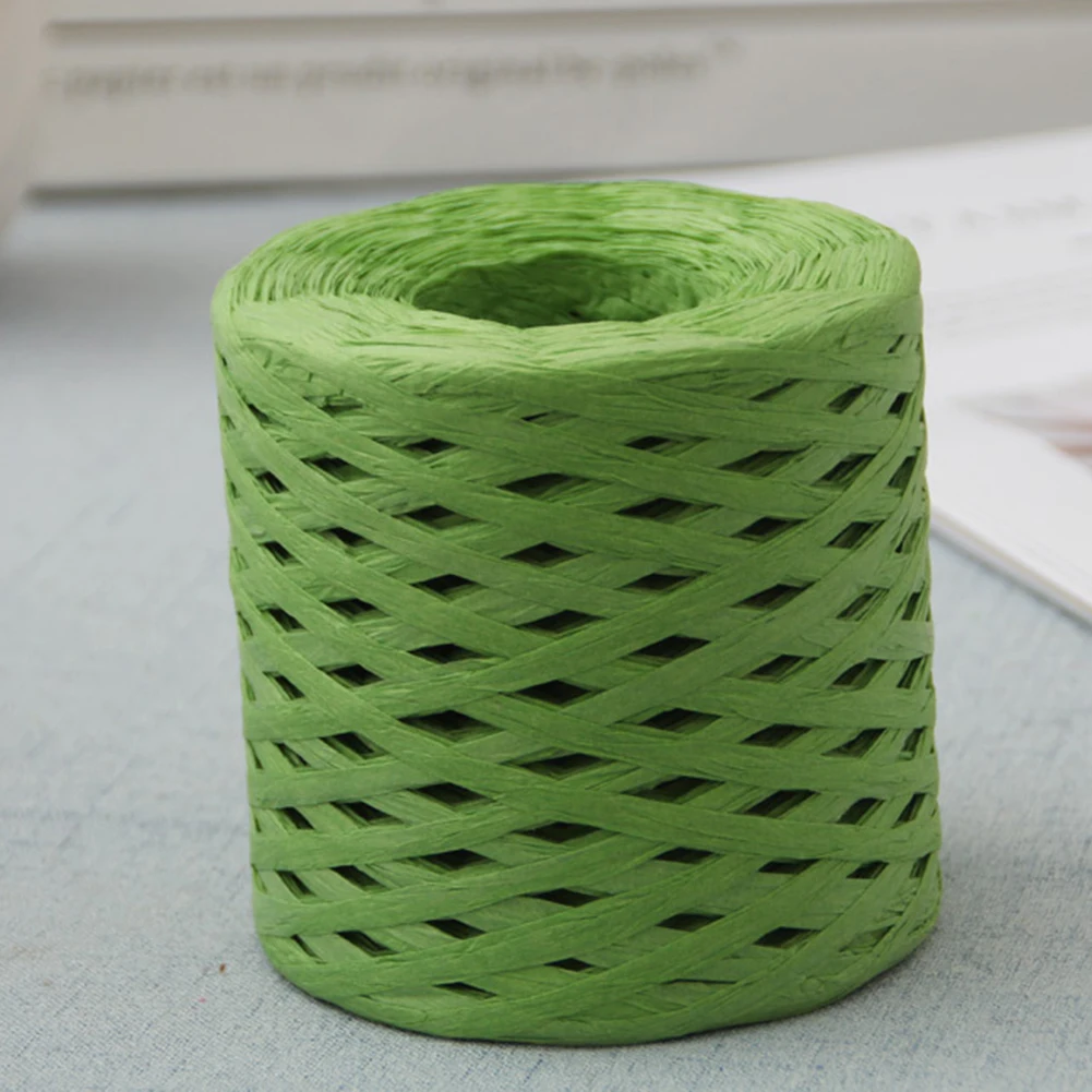 200 м бумажная веревка лента рафия кружевная фотобумага для упаковки подарочных