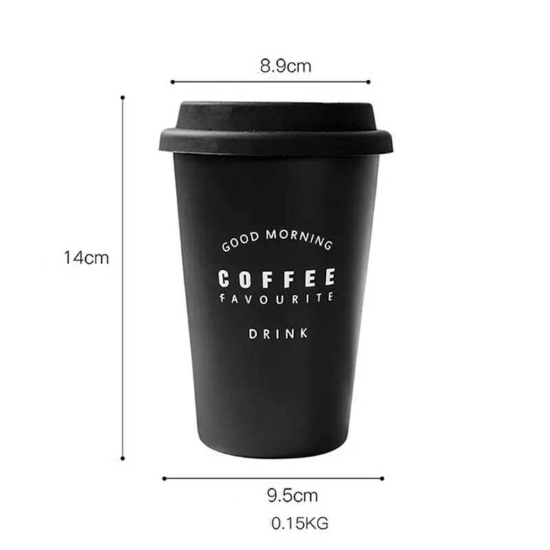 Soffe кофейная кружка из нержавеющей стали с крышкой большая емкость портативная