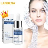 lanbena six peptide hyaluronic acid face serum moisturizing acne treatment anti aging whitening cosmetics shrink pores skin care