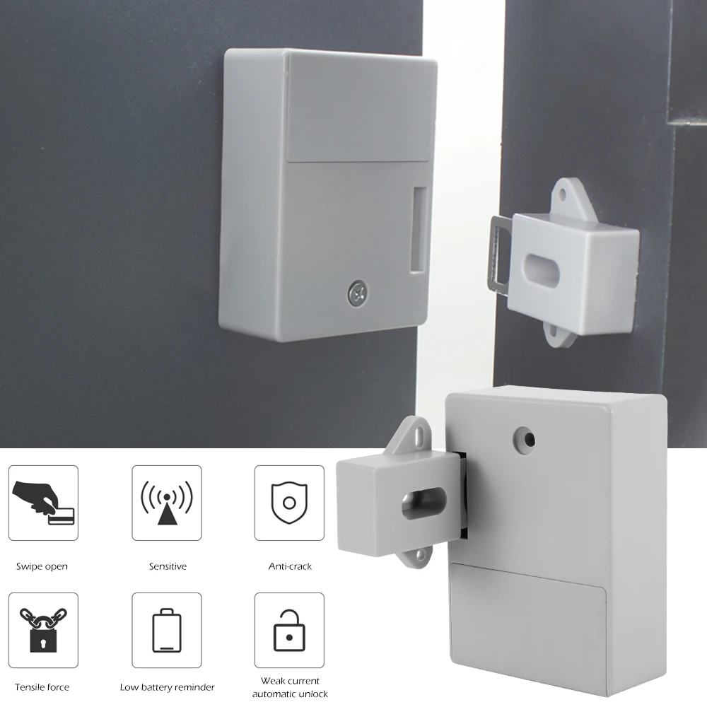 дверной замок электронный door lock Интеллектуальный скрытый пластиковый