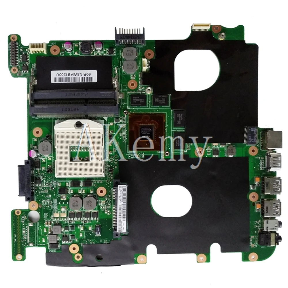 Akemy N43SN материнская плата GT550M для For Asus N43S N43SL N43SM ноутбука протестированная 100%