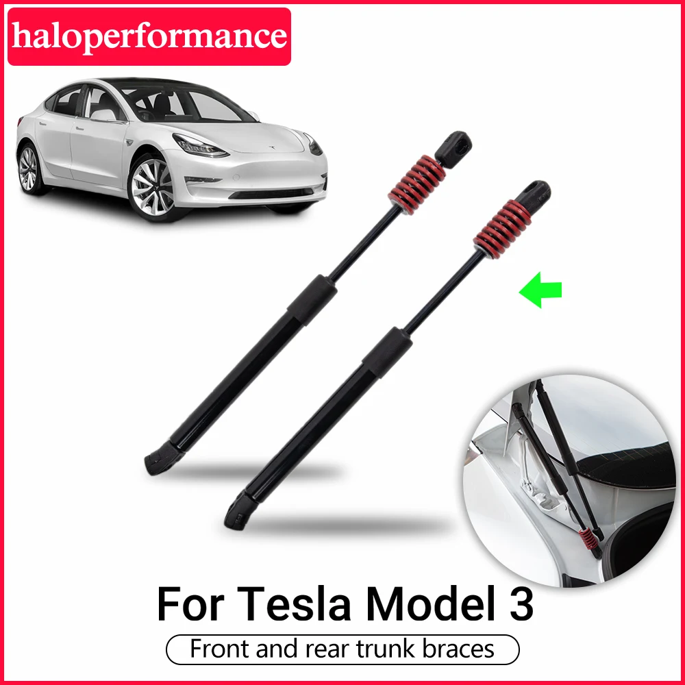 

Model3 Tesla подъемник для багажника автомобиля s для Tesla Model 3 аксессуары стойки опорные стержни модернизированная Shock Tesla Model Three 2020