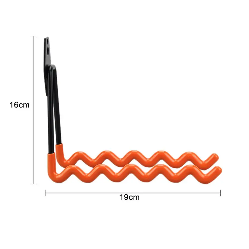 Wall Mount Garage Bike Hanger Storage Hook Heavy Duty Metal Tility Rack Garden Organizer Hooks Warehouse Bicycle Parking |