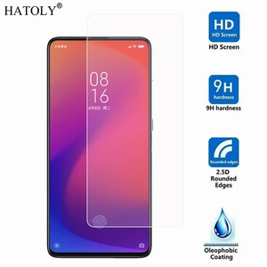 2pcs for xiaomi mi 9t pro glass for xiaomi mi 9t pro tempered glass thin film phone screen protector glass for xiaomi mi 9t pro free global shipping