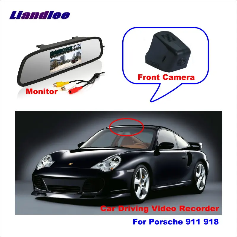 

Liandlee Car DVR Wifi Video Recorder Dash Cam Camera for Porsche 911 918 Night Vision APP Control Mobile Phone