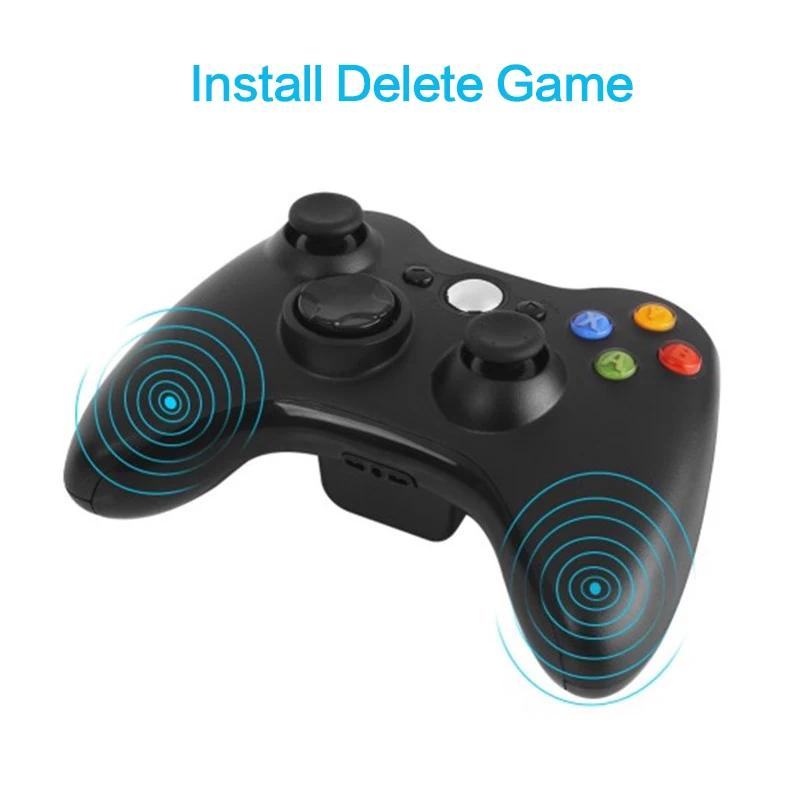 Проводной геймпад для Microsoft Xbox 360 игровой контроллер компьютера Windows 7 8 10 коврик