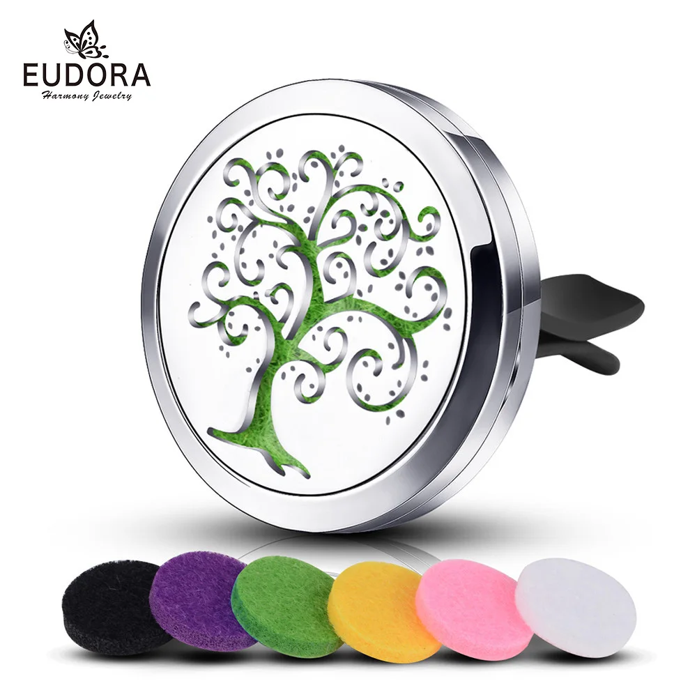 EUDORA автомобильный освежитель воздуха с зажимом ароматерапия эфирное масло