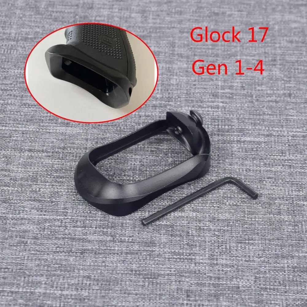CNC алюминиевый Тактический Glock PRO Plus Magwell Grip Adapter для 17 22 24 31 34 35 37 Gen 1 4 Base Pad Hunting