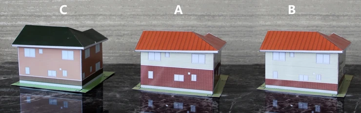 Маленький строительный 3D бумажный Пазл сделай сам для родителей и