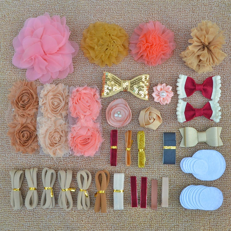CR-DIY-9 Повязка на голову "сделай сам" комплект Baby Shower повязка на голову, комплект День рождения DIY набор для волос аксессуары для волос повязка на голову набор для изготовления повязка на голову "сделай сам" s - Цвет: CR-DIY-9