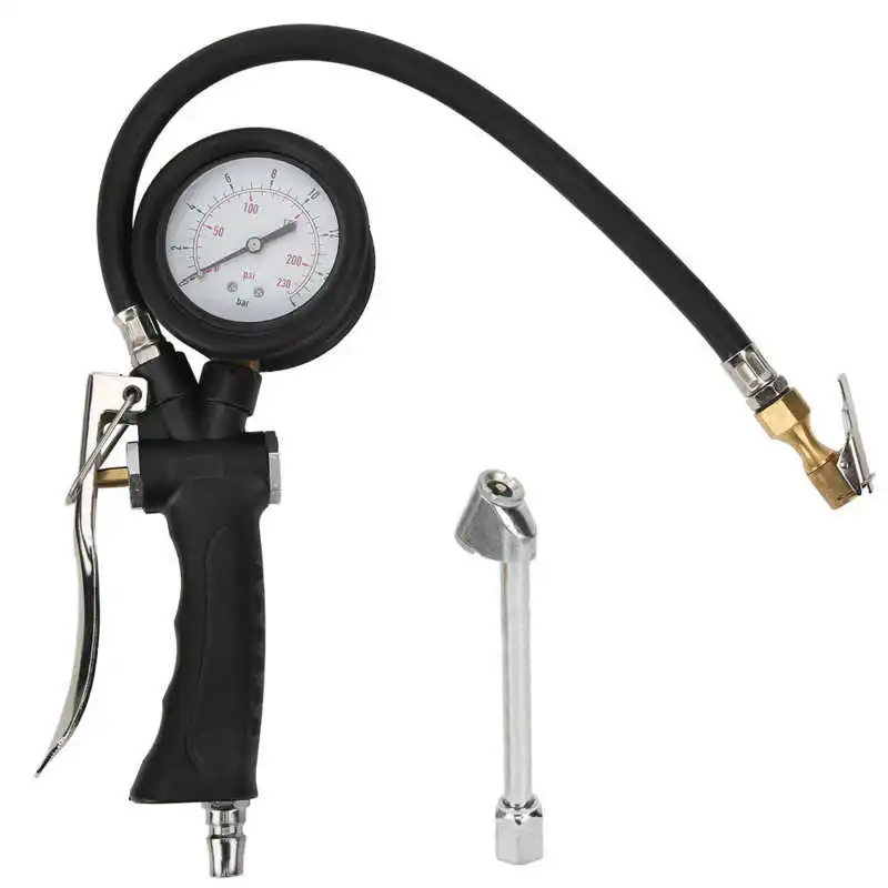 

Tire Pressure Inflator Gauge Handheld Tire Inflator Pressure Gauge Tire Pressure Gauge for Cars for Motorcycles