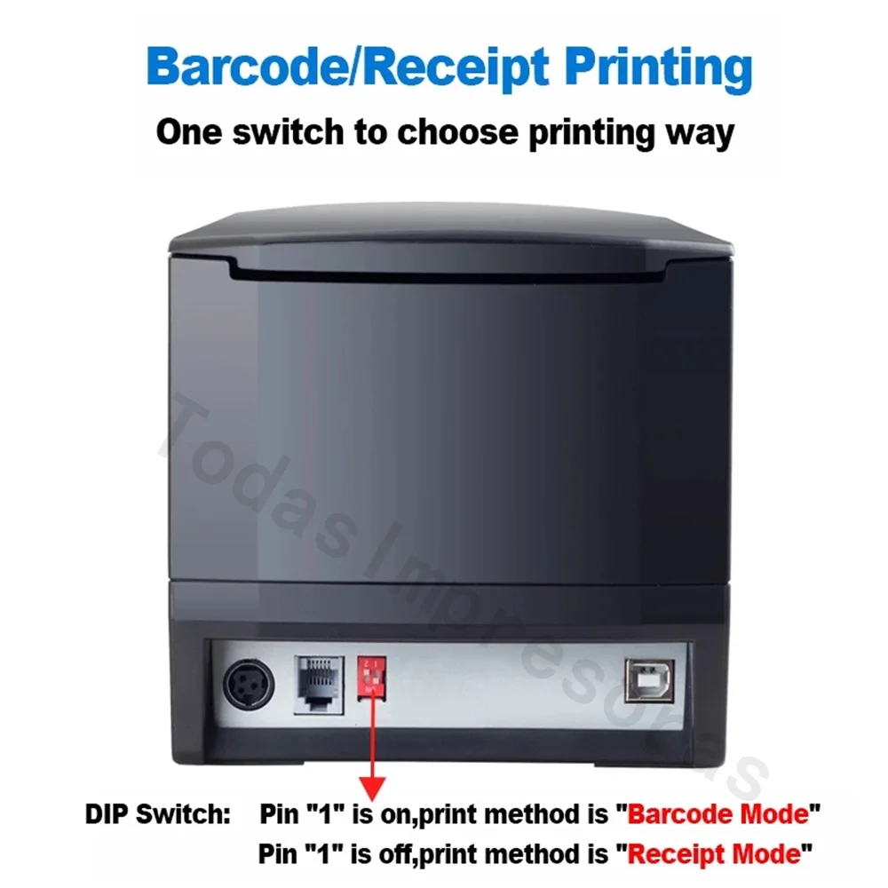 Xprinter 365B термопринтер этикеток штрих-код наклейка чековый принтер поддержка 20-80