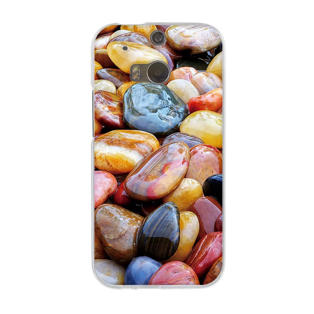 41 Чехол для htc One M8 M8s, чехол, мягкий чехол из ТПУ с узором для htc One M8 M8s, силиконовый чехол для htc One M8, защитные оболочки - Цвет: 41
