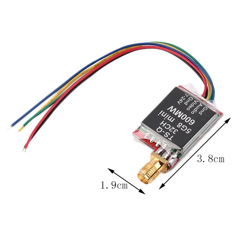 

TS5858 FPV 5.8G 32CH 600mW Mini Wireless AV Transmitter Module for FPV