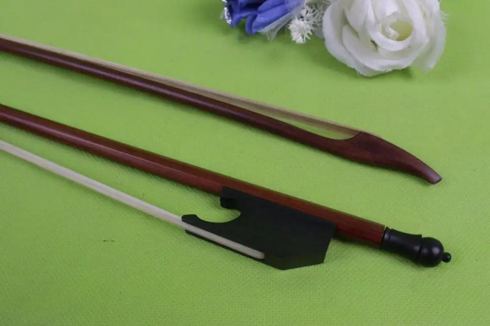 4/4 бант для скрипки в барочном стиле бразильское дерево AAA конский волос черное