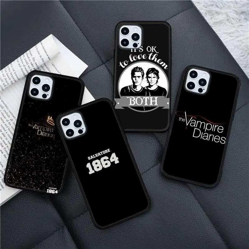 

The Vampire Diaries Stefan Phone Case for iPhone 11 12 13 pro XS MAX 8 7 6 6S Plus X 5S SE 2020 XR mini