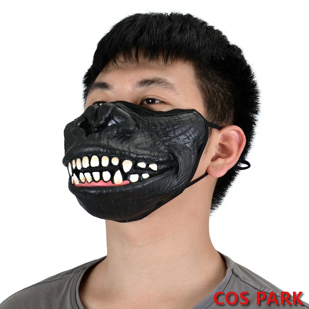 Маска для лица 3d с цифровым принтом маска улицы моющаяся повторным