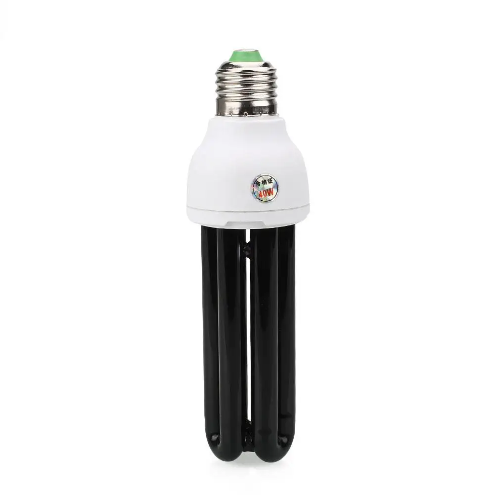 

Bulb Led UV Fluorescent Ultraviolet Light 40W E27 Lamp Light Bar 3U 3U 3U Blacklight Screw AC220V Bright Energy Saving CFL