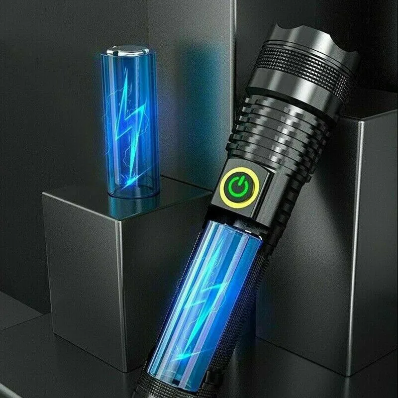 

Rechargeable 1500 Lumens Xhp70 Most Powerful LED Flashlight USB Zoom Torch The Most Powerful LED Flashlight Hand Operated Tools