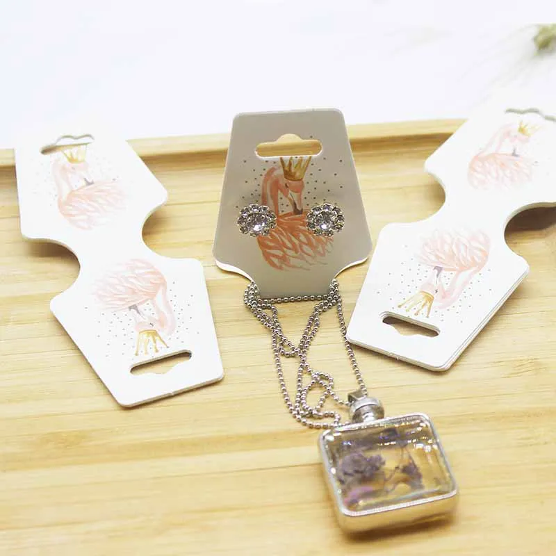 100 карт + самоклеющиеся Новые ожерелья Витрина открытка Сделай Сам подвеска