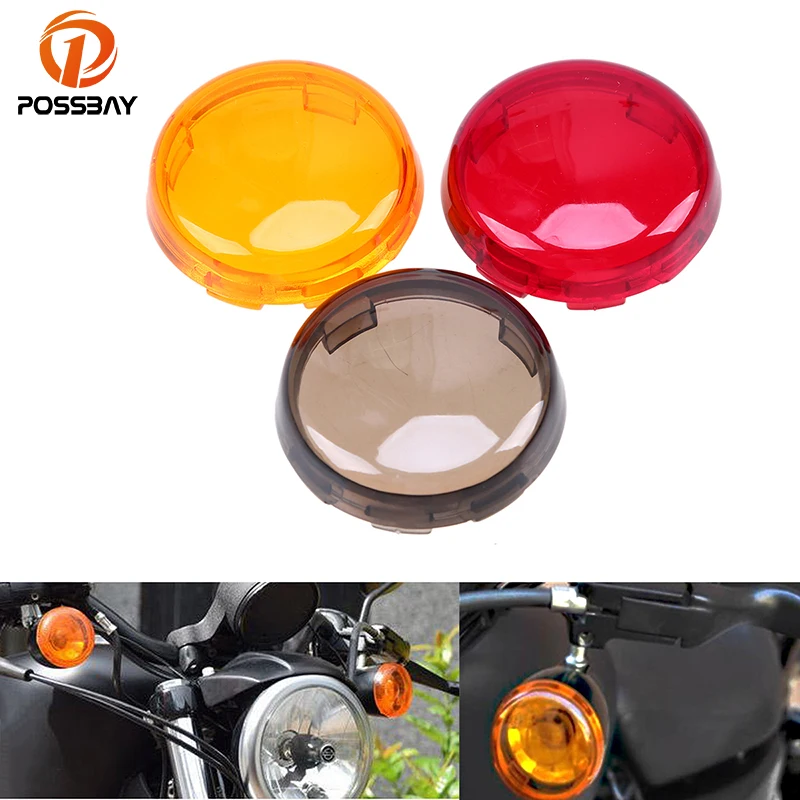Указатель поворосветильник для мотоцикла POSSBAY световой индикатор крышка
