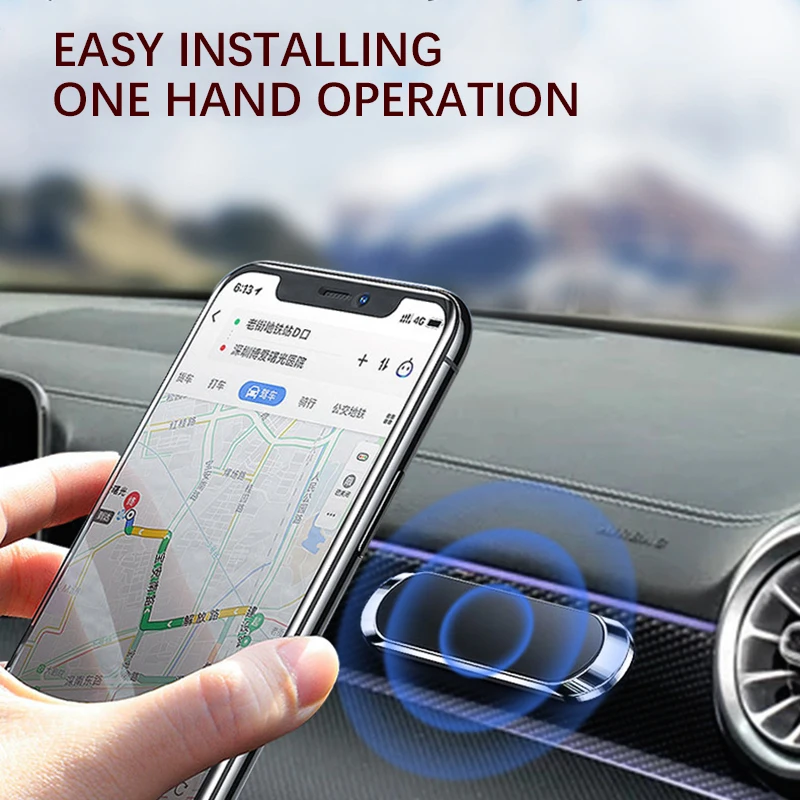 

Magnetic Mobile Cell Phone Stand Holder in Car Home For iPhone Xiaomi MI Huawei Samsung LG
