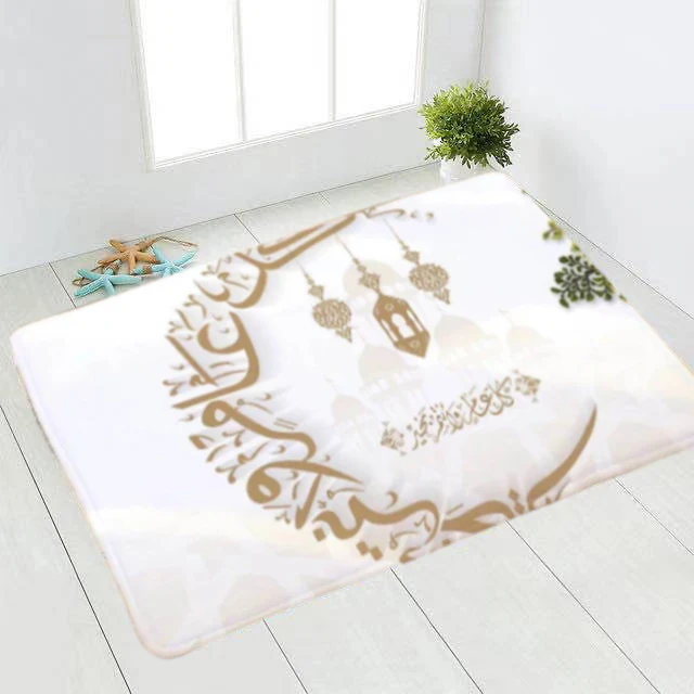

40*60cm Eid Mat Ramadan Kareem Decor Muslim Islamic Festival Party Eid AL Adha Gifts Eid Party Decor For Home