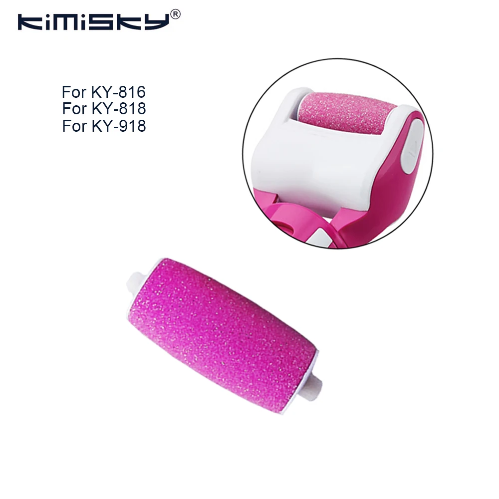 

RED Foot care tool roller Heads pedicure herramientas hard roller Heads for 1pcs KIMISKY KY-816/818 Free Shipping