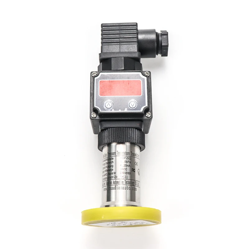 4-20MA Pressure Transmitter -100kPa.. -10~0~1MPa Transducer 0-5V Clamp Sensor Flat Film | Инструменты