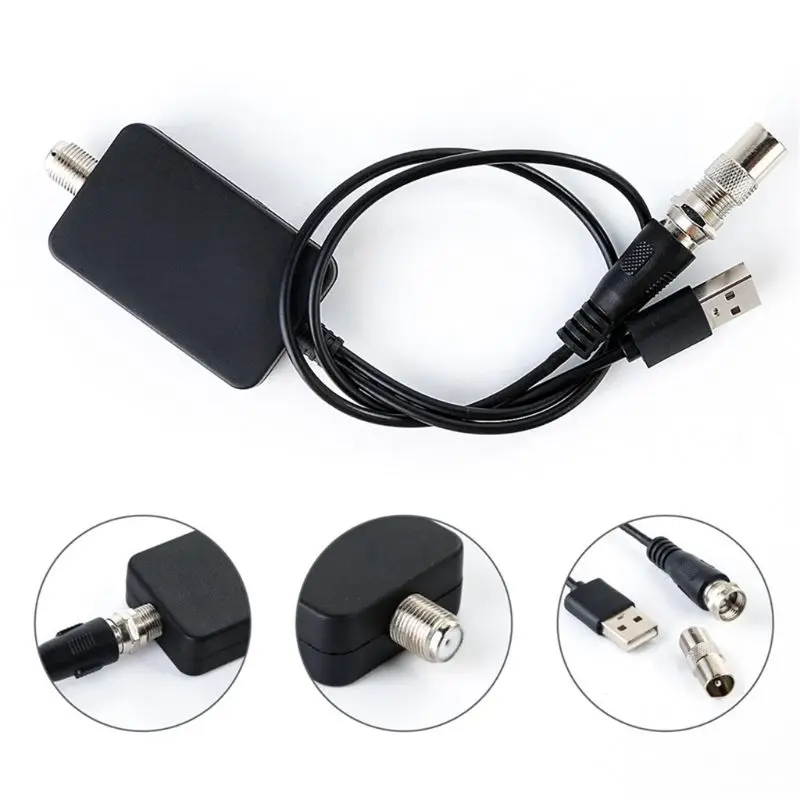 Низкий уровень шума USB ТВ антенна усилитель цифровой Hd DVBT2 сигнала для антенны M0XB |