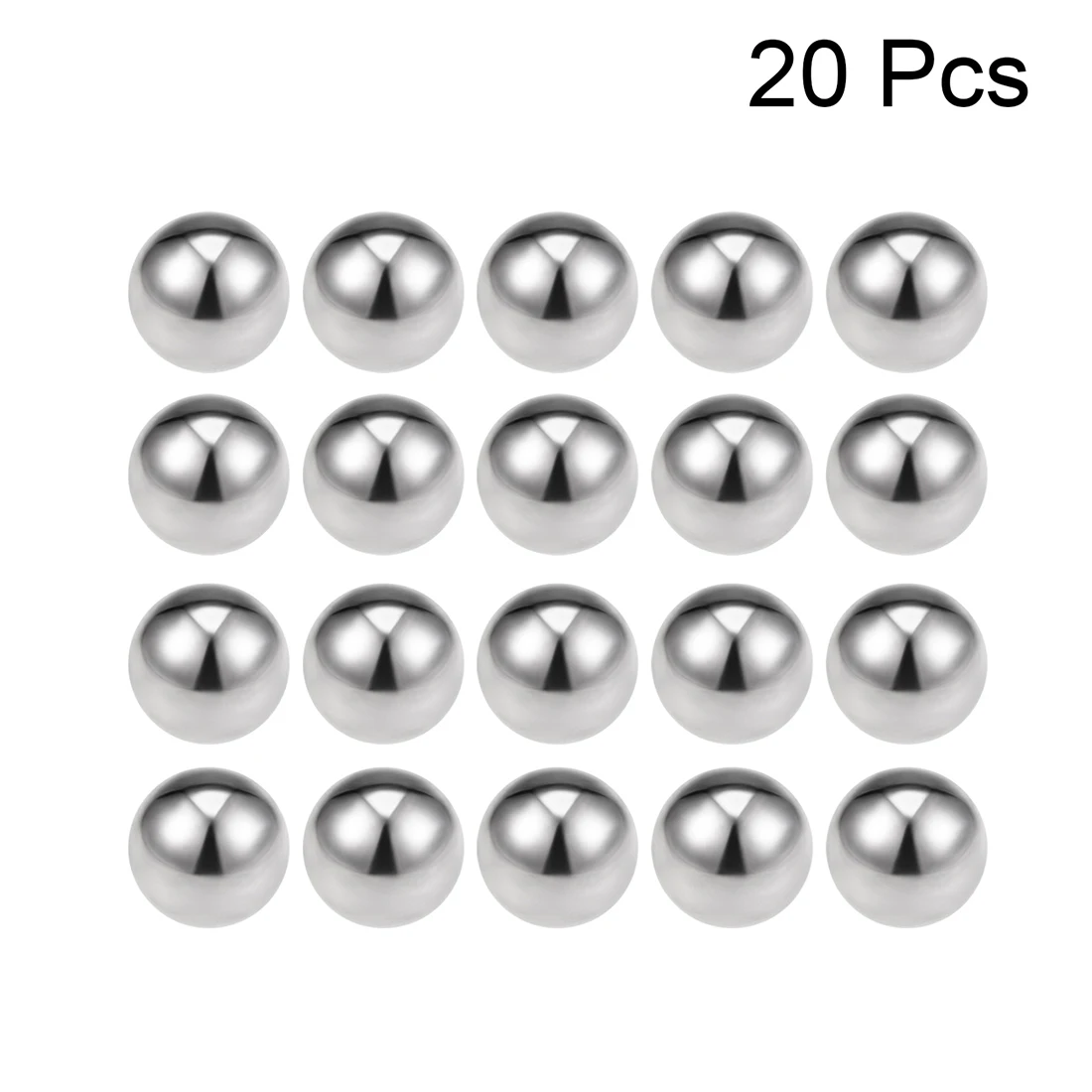 

uxcell 7/16" Bearing Balls 304 Stainless Steel G100 Precision Balls 20pcs
