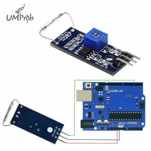 Модуль магнитного датчика LM393 Reed, герконовый переключатель для arduino Diy Kit