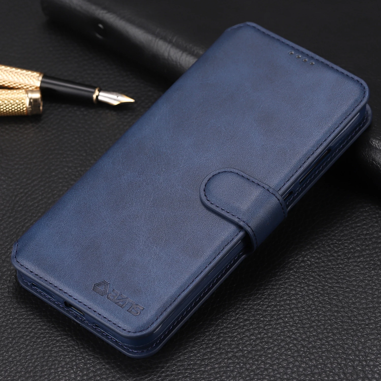 Чехол-Кошелек Azns для телефона Xiaomi Redmi 7 чехлы чехол из искусственной кожи