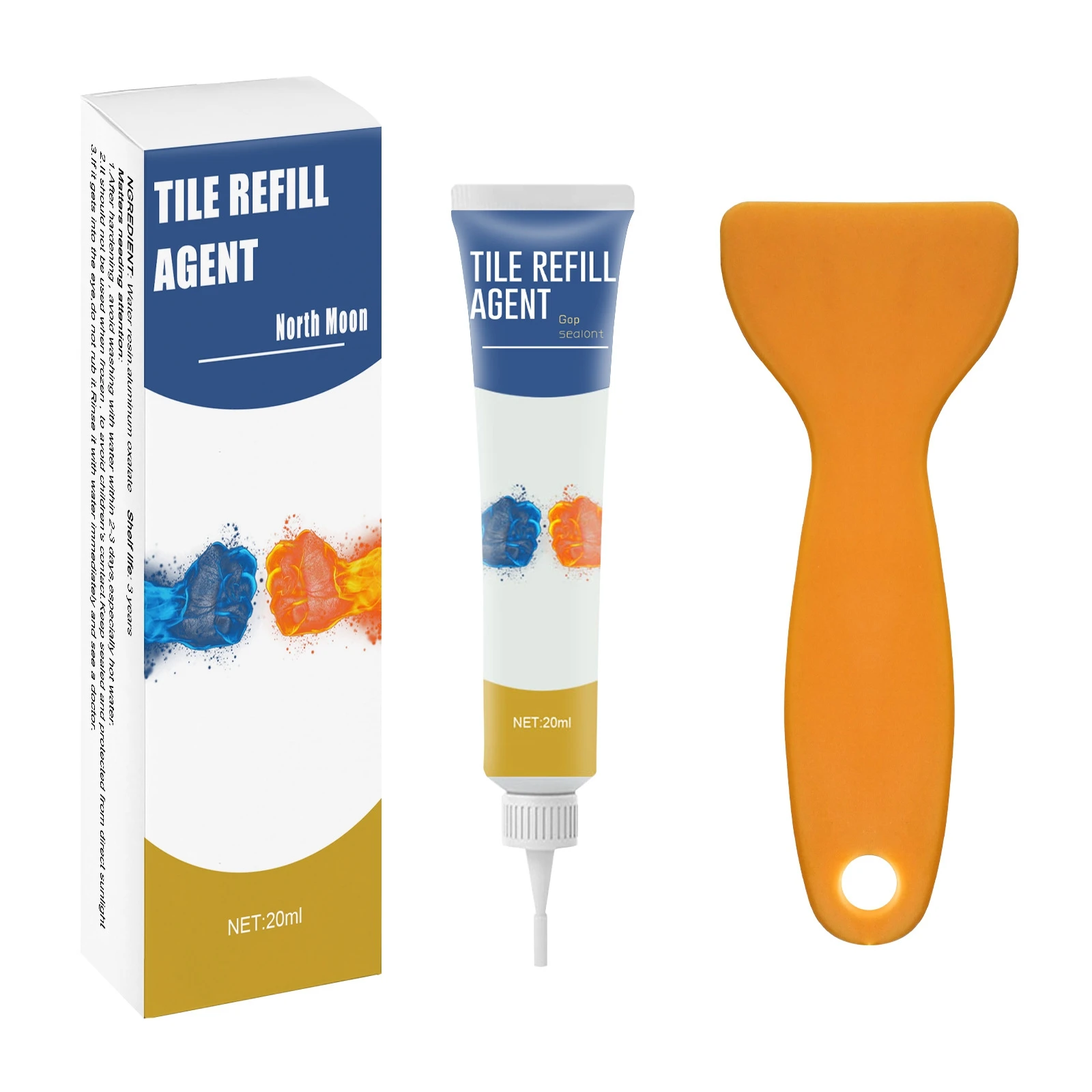 Transparent Tile Gap Repair Agent White Refill Grout Pen Filling Agents Wall Porcelain Bathroom Paint Cleaner Sealing paste |