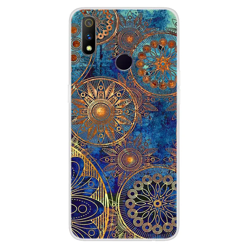 

Soft TPU For OPPO Realme 3 Pro Case Cover RealmeC3 Case Painted Soft Silicone Phone Back Case FOR OPPO Realme C3 3Pro Cases