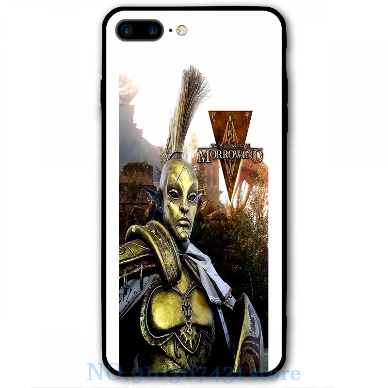 Чехол-накладка Morrowind для iPhone 12 Pro 11 X XR XS Max 8 7 6 6s Plus 5s из мягкого ТПУ стекла |