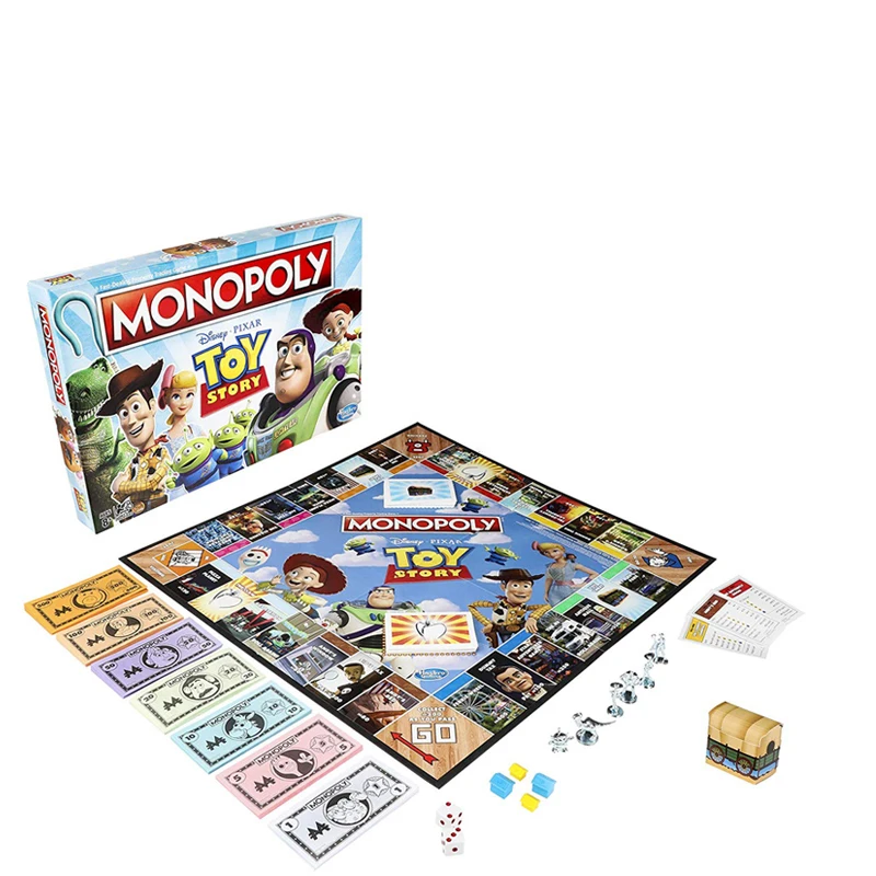 

Hasbro Monopoly Chinese&English Version Real Deal Card Chess Trading Game Classic Board Games Family Friend Party Kids Toys Gift